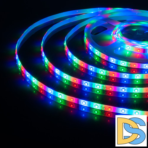 Светодиодная лента Elektrostandard 12V 4,8W 60Led 2835 IP65 RGB, 5м 4690389154928