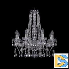 Подвесная люстра Bohemia Ivele Crystal 1413/8/200/h-61 Ni
