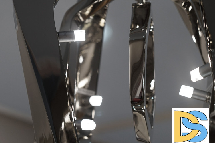 Подвесной светильник DeLight Collection Hardy P68020M-7 nickel