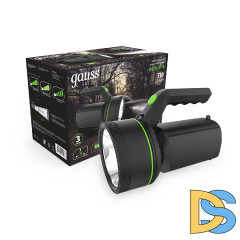 Прожекторный светодиодный фонарь Gauss аккумуляторный 215х145 200 лм GF601