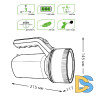Прожекторный светодиодный фонарь Gauss аккумуляторный 215х145 200 лм GF601
