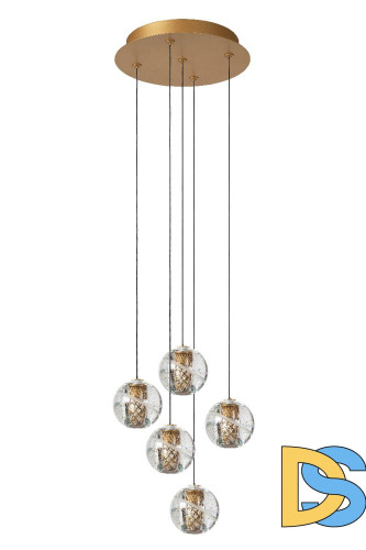 Каскадная люстра Lucide Dilenko 13497/15/02