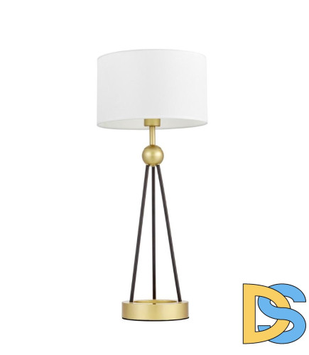 Настольная лампа Lumina Deco Belforte LDT 5527 GD+WT