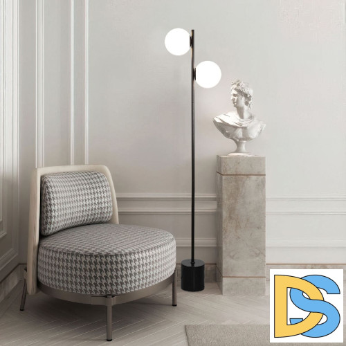 Торшер Eurosvet Marbella 01158/2 черный a064389