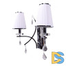 Бра Lumina Deco Glamour LDW 66247-2 WT+CHR