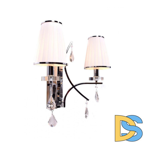 Бра Lumina Deco Glamour LDW 66247-2 WT+CHR