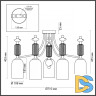 Потолочная люстра Odeon Light CANDY 4861/5C