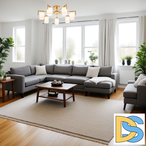 Люстра на штанге Escada Style 1142/7P Gold