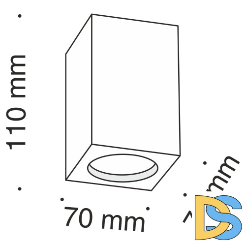 Потолочный светильник Maytoni Conik Gyps C005CW-01W