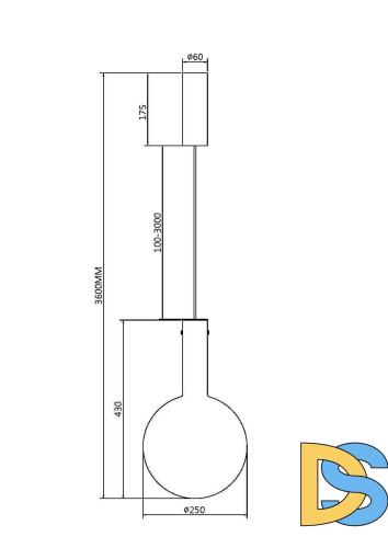 Подвесной светильник Maytoni Nebula MOD182PL-L6W3K