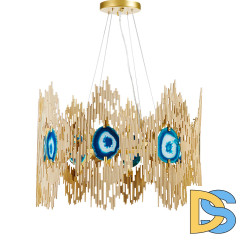 Подвесная люстра DeLight Collection Boho 9275P-6 gold