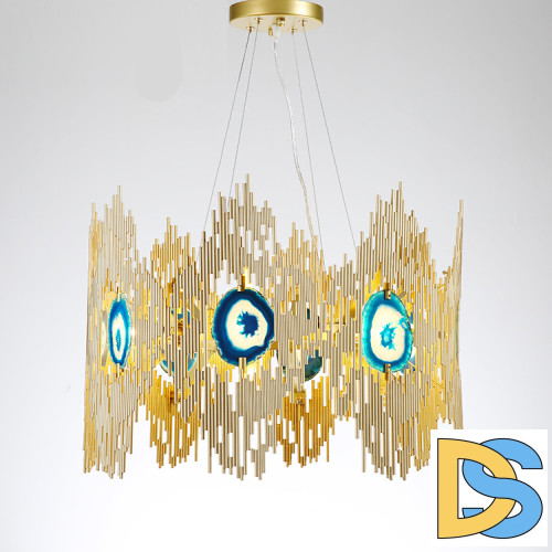 Подвесная люстра DeLight Collection Boho 9275P-6 gold