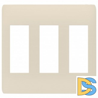 Рамка 3-ая (тройная), Бежевый, серия Unica Studio, Schneider Electric