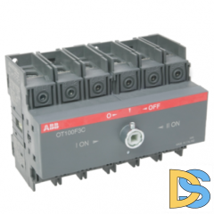 Реверсивный выключатель нагрузки АВВ OT100F3C 3P 100A
