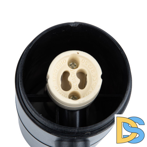 Уличный настенный светильник Uniel UUL-S22D-2x7W/GU10 IP65 BLACK UL-00011270