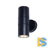 Уличный настенный светильник Uniel UUL-S22D-2x7W/GU10 IP65 BLACK UL-00011270