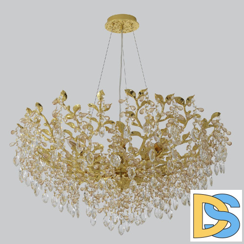 Подвесная люстра Crystal Lux EDEN SP10 GOLD