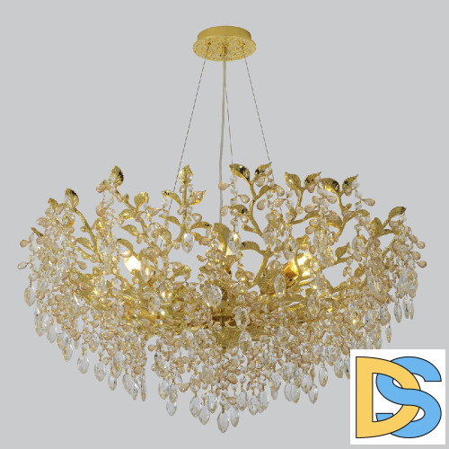 Подвесная люстра Crystal Lux EDEN SP10 GOLD