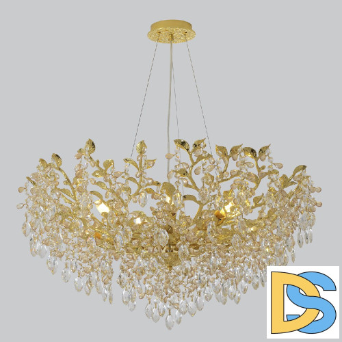 Подвесная люстра Crystal Lux EDEN SP10 GOLD