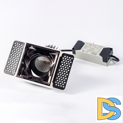 Встраиваемый светильник Fiberli MR1215 (квадратная рамка) 12130104