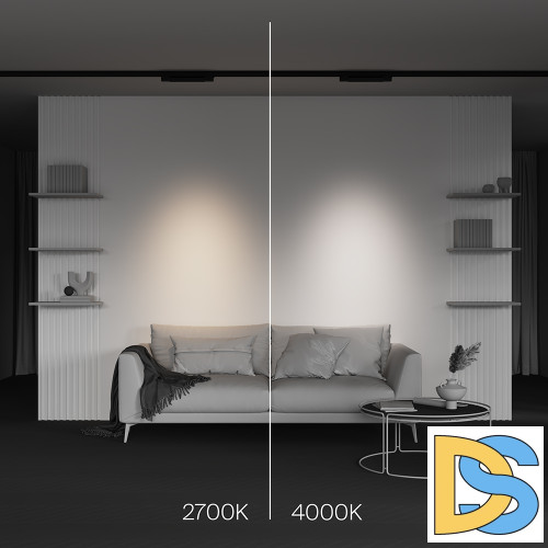 Трековый трехфазный светильник Maytoni Points TR195-3-10W2.7K-M-B