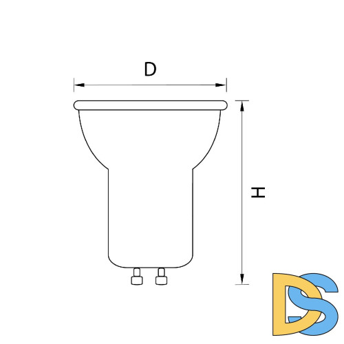 Лампа светодиодная Lightstar GU10 3W 4000K 940954