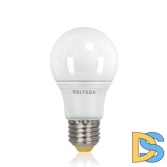 Лампа светодиодная Voltega E27 9W 2800К груша матовая VG2-A2E27warm9W 8343