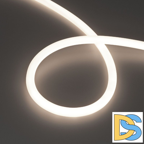 Светодиодная лента герметичная Arlight MOONLIGHT-TOP-S-M560-D13mm 24V Day4300 (13 W/m, IP65, 5m, wire x1, трос) 043817