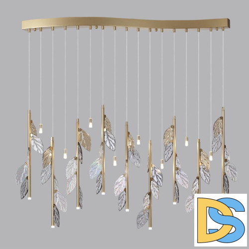 Подвесная люстра Odeon Light L-vision Listva 5445/17