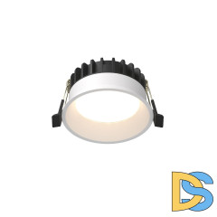 Встраиваемый светильник Maytoni Okno DL055-8W3-4-6K-W