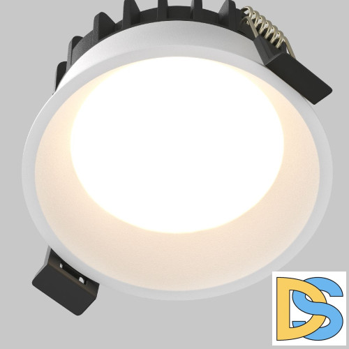 Встраиваемый светильник Maytoni Okno DL055-8W3-4-6K-W