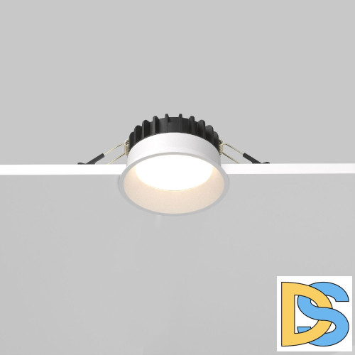 Встраиваемый светильник Maytoni Okno DL055-8W3-4-6K-W