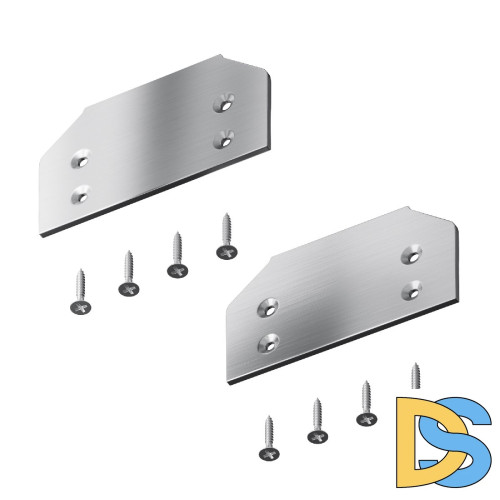 Заглушка торцевая к профилю (2 шт.) Maytoni Single phase track system Unity TRA001MPEC-112S