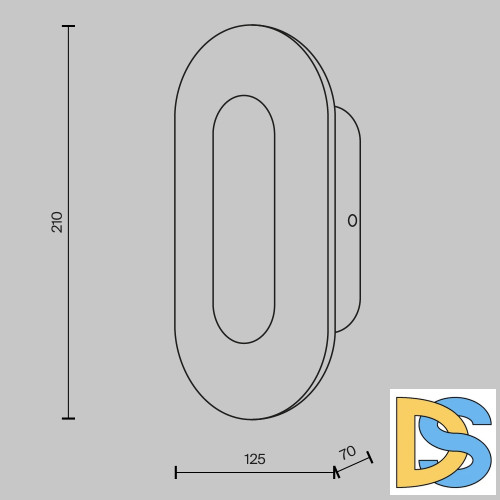 Настенный светильник Maytoni Ply MOD355WL-L6BS3K