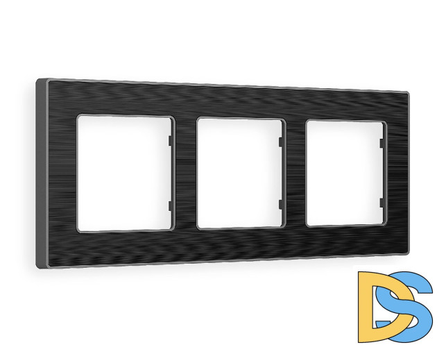 Рамка трехместная Ambrella Volt Arctic AF580533