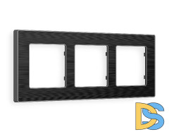 Рамка трехместная Ambrella Volt Arctic AF580533