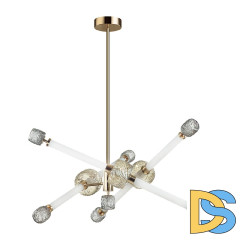 Люстра на штанге Odeon Light Kliff 5426/54CL