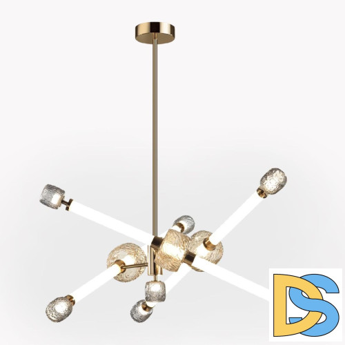 Люстра на штанге Odeon Light Kliff 5426/54CL