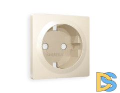 Лицевая панель для розетки с/з Ambrella Volt Alfa AP3260