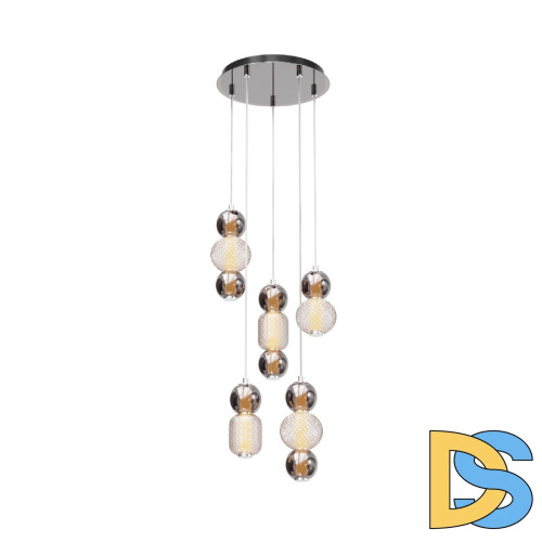 Каскадная люстра Maytoni Drop MOD273PL-L80CH3K