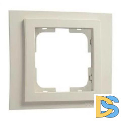 Рамка на 1 пост Mono Electric Larissa слоновая кость 103-010100-160