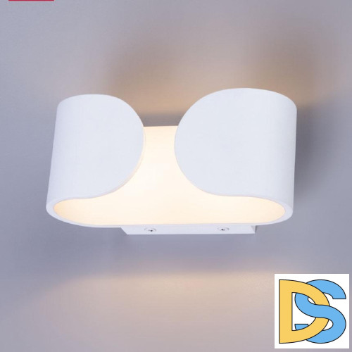 Настенный светодиодный светильник Arte Lamp Parentesi A1419AP-1WH