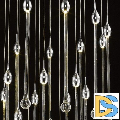 Подвесной светильник Delight Collection P98028 P98028S-13 chrome