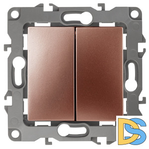 Переключатель двойной Эра 12-1106-14 Б0019297