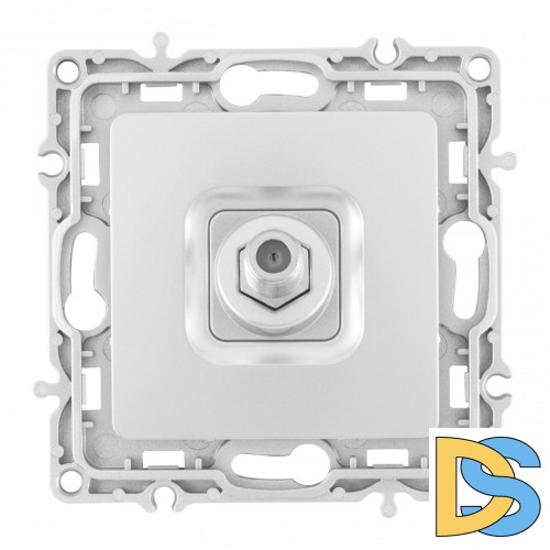 Розетка спутниковая SAT TV Arte Milano 217.42-1.silver