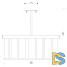 Потолочная люстра Bogates Eclipse 357/5 Smart