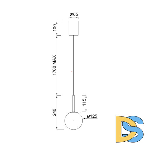 Подвесной светильник Mantra Puebla 8888