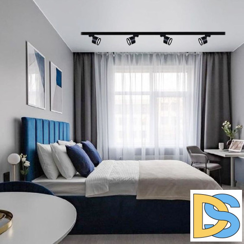 Трековый светильник Reluce 53002-9.3-001LD GX53 BK