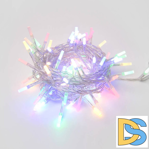Светодиодная гирлянда Uniel (UL-00003948) разноцветный ULD-S0500-100/DTA Multi IP20 Crystal