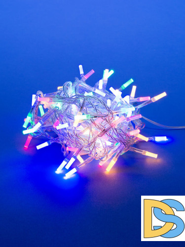 Светодиодная гирлянда Uniel (UL-00003948) разноцветный ULD-S0500-100/DTA Multi IP20 Crystal